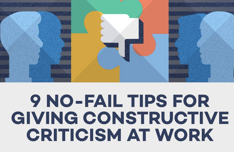 More information about "9 tips for constructive criticism at work"