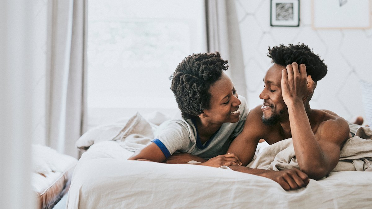 Why does laughing during sex signify a great relationship? happiness