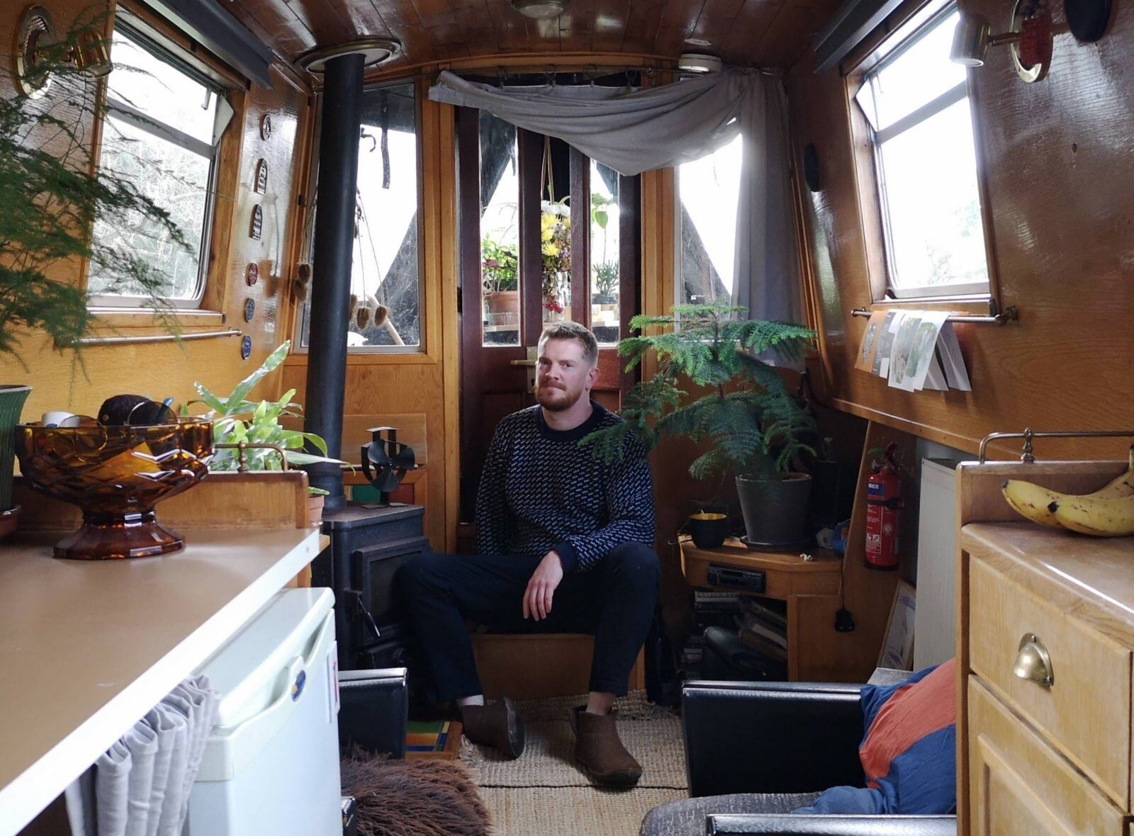 Living on a houseboat